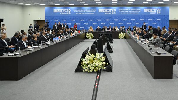 Совещание министров иностранных дел стран БРИКС в Нижнем Новгороде. 10 июня 2024