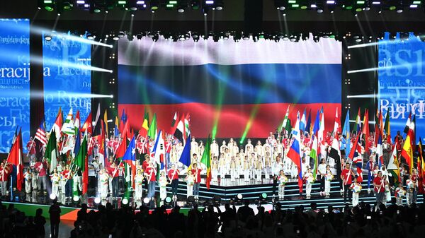 Церемония открытия игр БРИКС в Казани