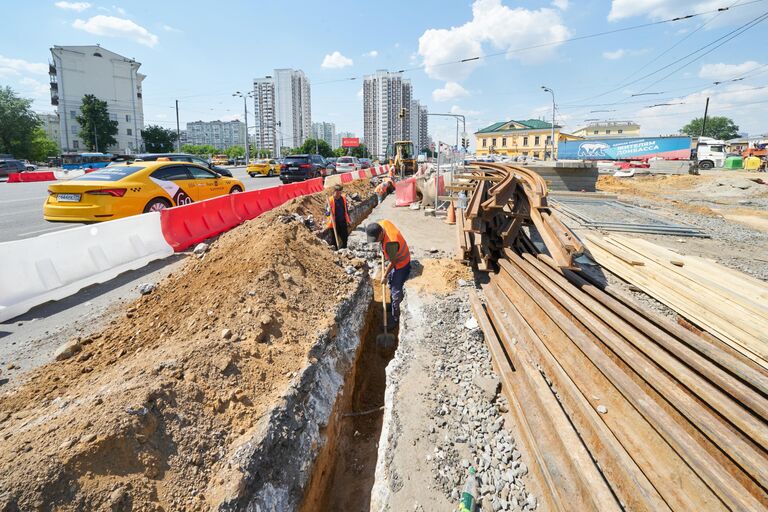 Благоустройство улицы Сергия Радонежского