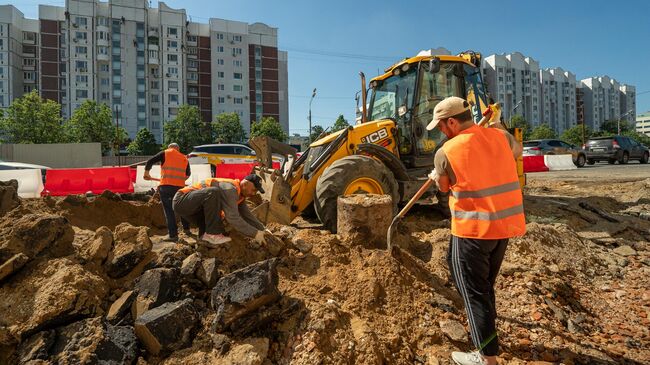 Благоустройство улицы