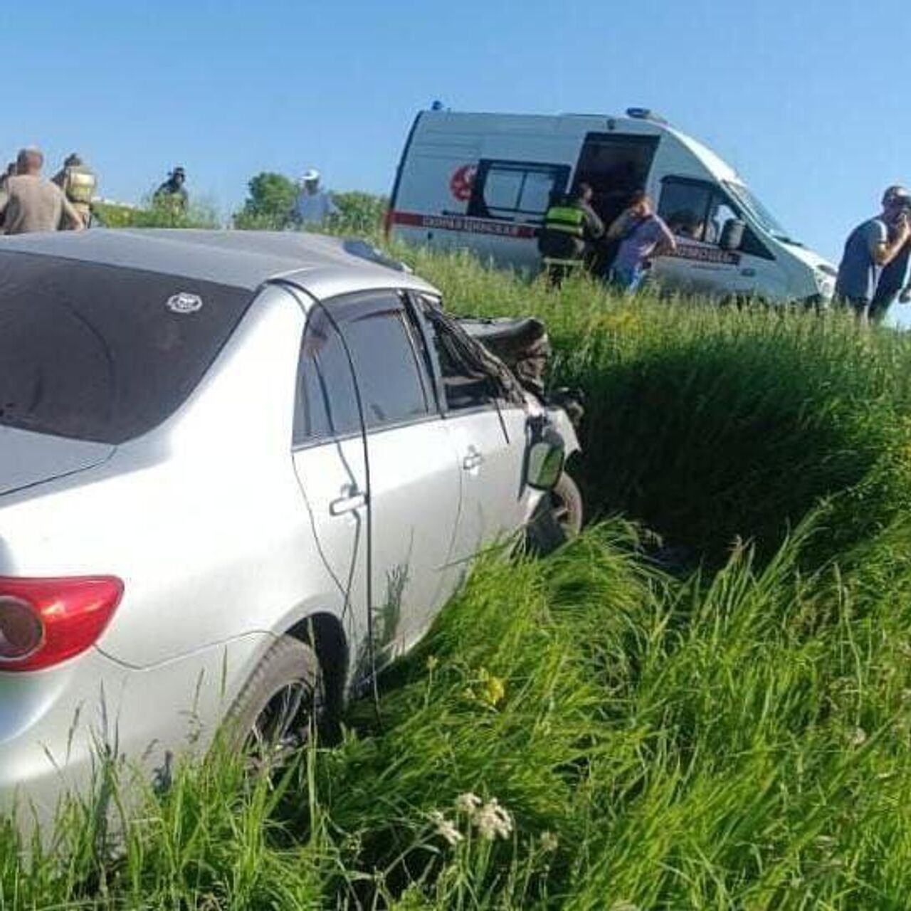 В ДТП со школьным автобусом в Кузбассе пострадали пять человек - РИА  Новости, 14.06.2024