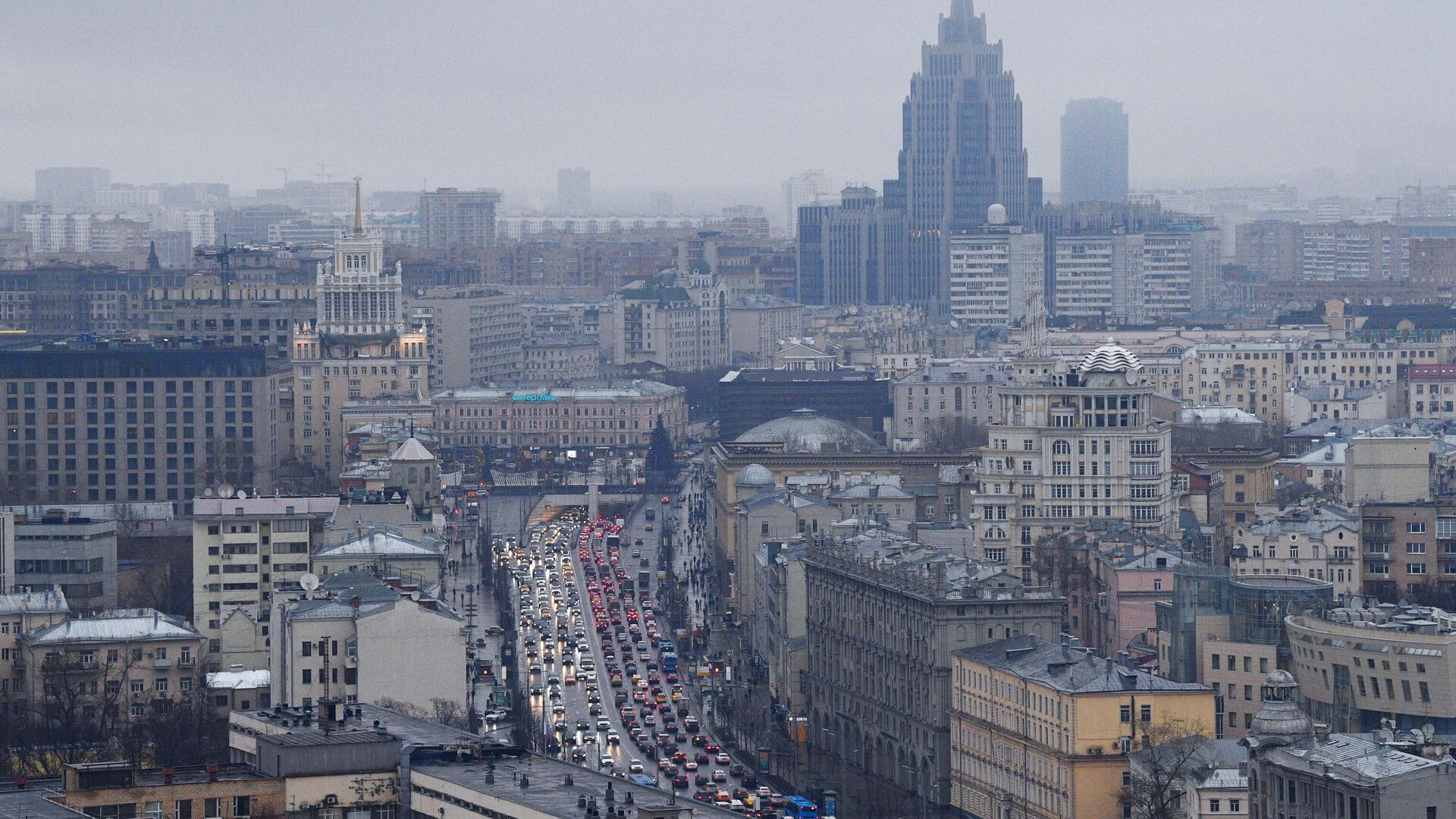 Большая Садовая улица в Москве - РИА Новости, 1920, 19.09.2024