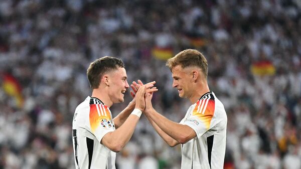 Эпизод матча Германия - Шотландия на Евро-2024
