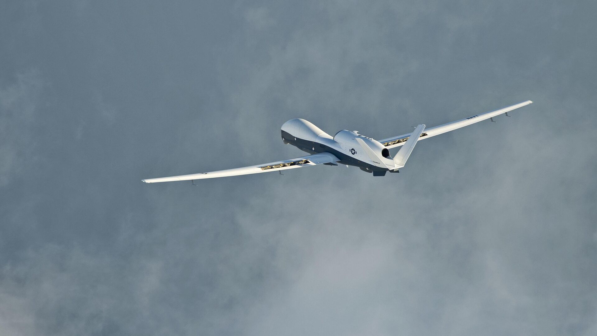 Разведывательный БПЛА MQ-4C Triton ВМС США - РИА Новости, 1920, 15.06.2024