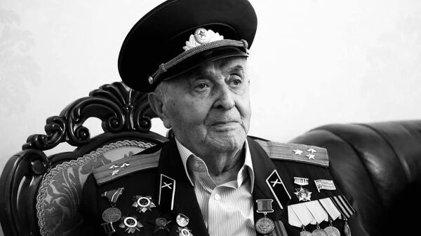 Ветеран Великой Отечественной войны Ильяс Казиханов