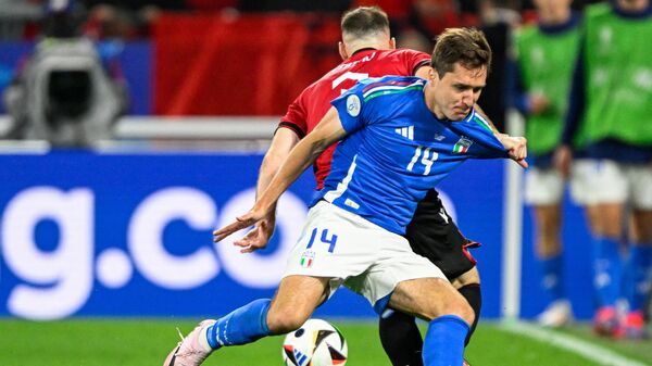 Эпизод матча Италия - Албания на Евро-2024