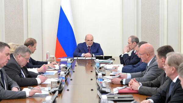 Председатель правительства РФ Михаил Мишустин проводит совещание с вице-премьерами РФ. 17 июня 2024