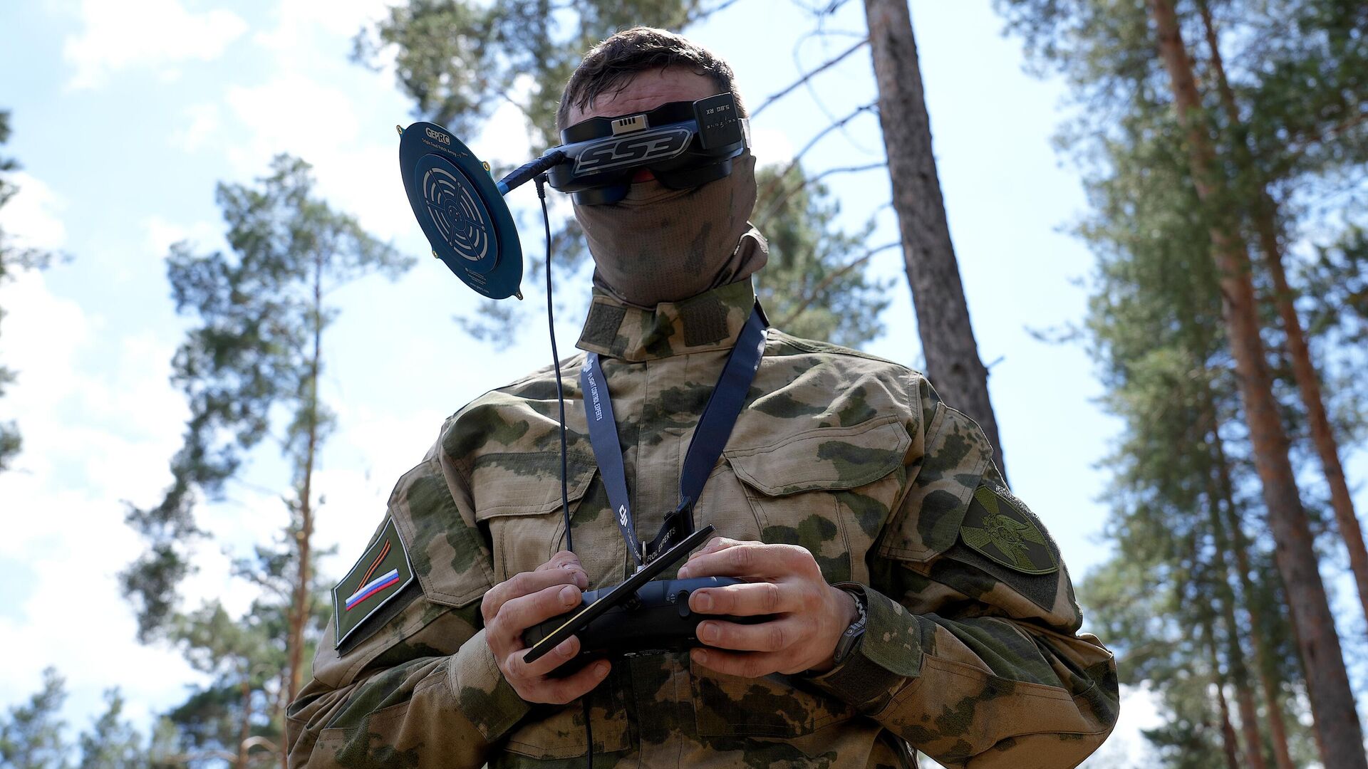 Боец центра специального назначения Витязь Росгвардии с позывным Москвич - РИА Новости, 1920, 21.06.2024