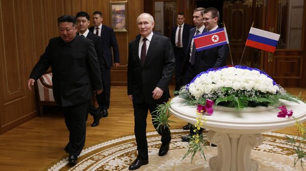 В Пхеньяне начались переговоры Путина и Ким Чен Ына