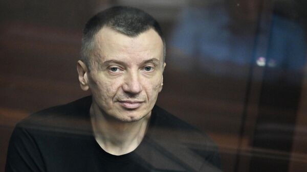 Обвиняемый Александр Погорелов во время оглашения приговора Южным окружным военным судом