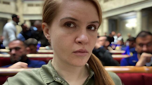 Депутат Верховной рады Украины Марьяна Безуглая