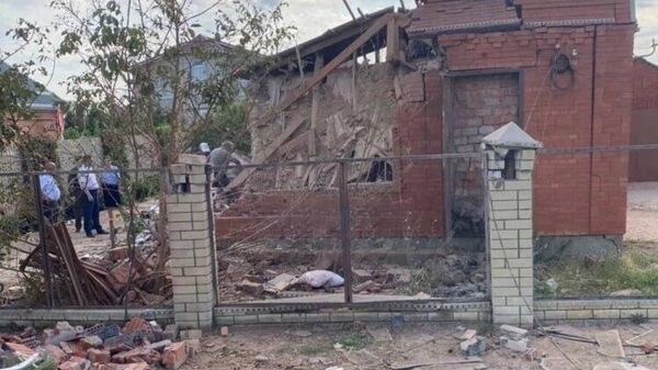 Последствия атаки беспилотника на Славянск-на-Кубани