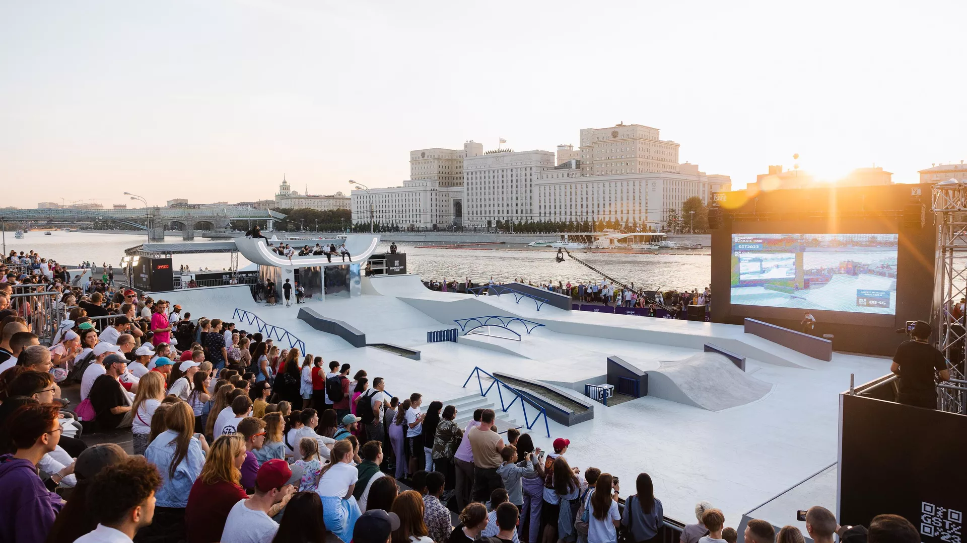 Соревнования по скейтбордингу Grand Skate Tour 2023 в Москве Соревнования по скейтбордингу Grand Skate Tour 2023 в Москве - РИА Новости, 1920, 21.06.2024