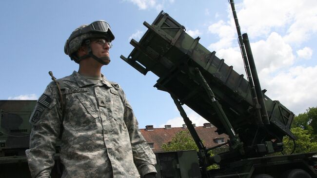 Батарея американских ракет ПВО Patriot в Польше