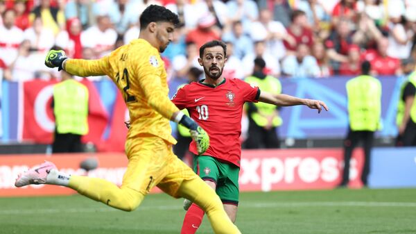 Эпизод матча Турция - Португалия на Евро-2024 