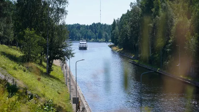 Сайменский канал, Финляндия