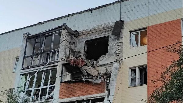 Последствия атаки ВСУ на Строитель в Белгородской области