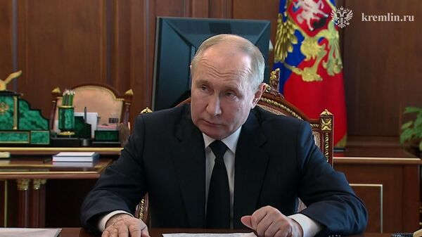 Встреча Путина с губернатором Херсонской области