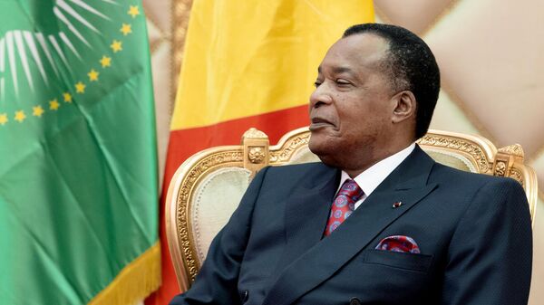Прибытие президента Конго в Москву
