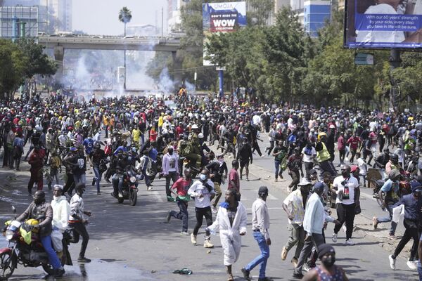 Протесты в Найроби, Кения