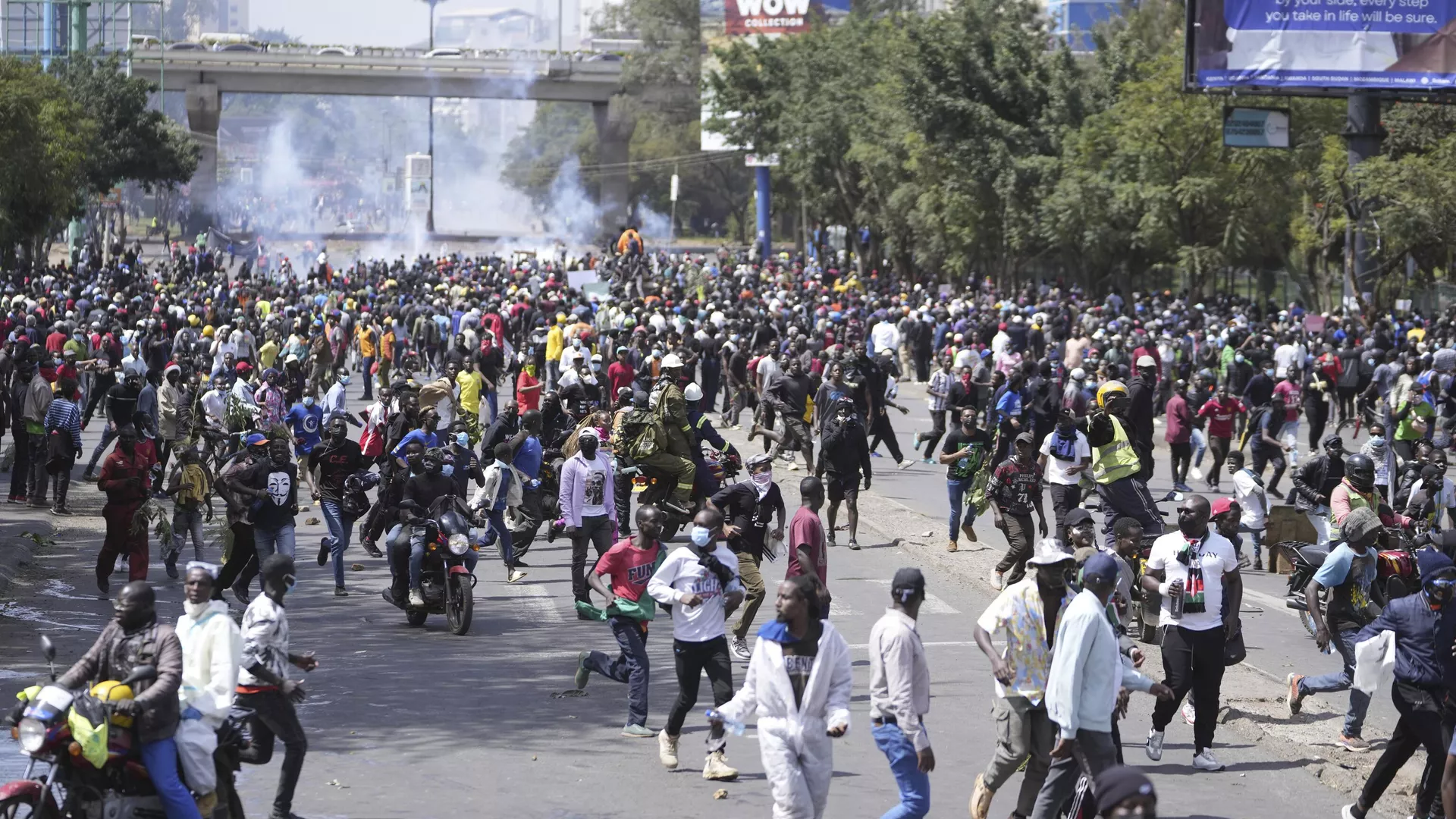 Запад выразил обеспокоенность протестами в Кении