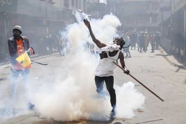 Протесты в Найроби