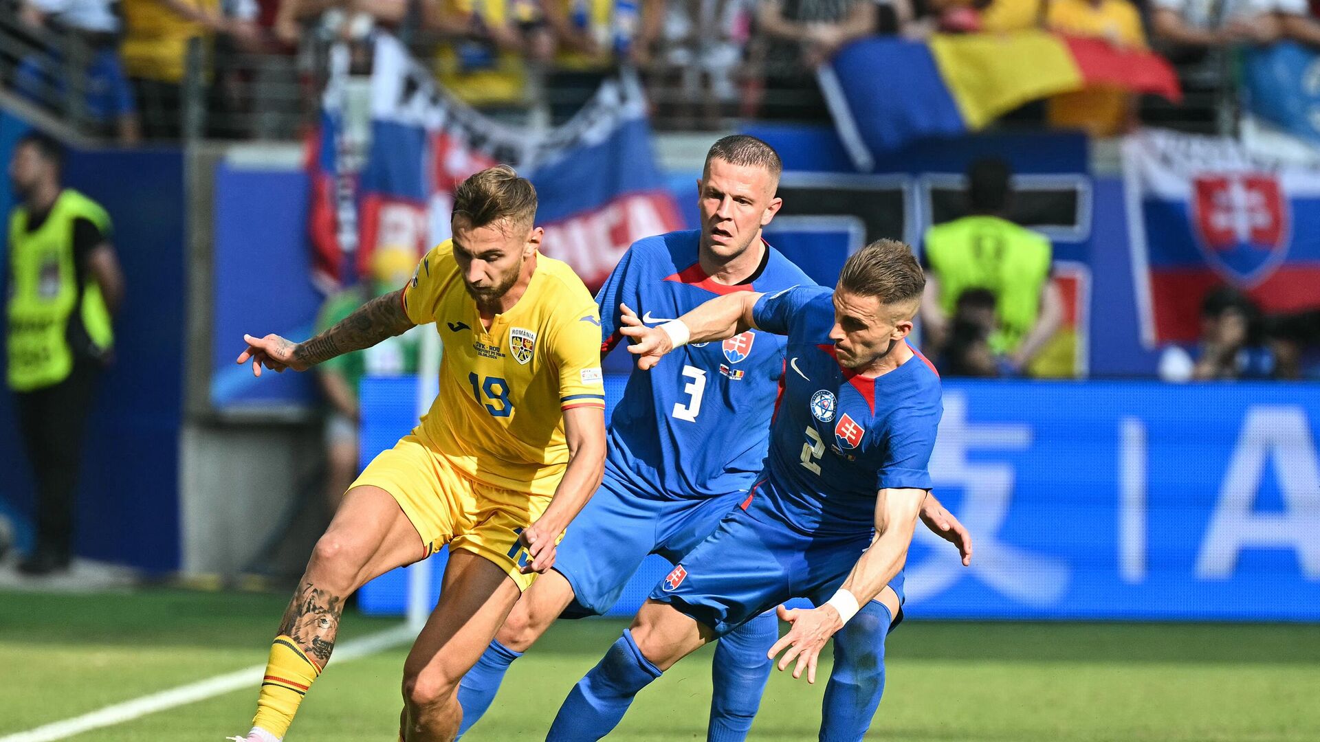 Сборные Словакии и Румынии сыграли вничью и вышли в плей-офф Евро-2024