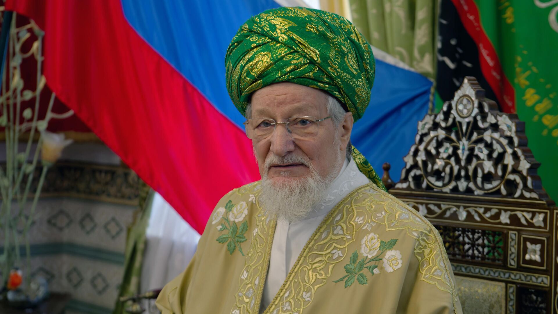 Председатель Центрального духовного управления мусульман России Талгат Таджуддин - РИА Новости, 1920, 23.12.2025