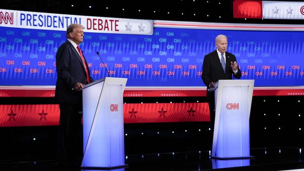 Первые телевизионные дебаты президента США Джо Байдена и его предшественника Дональда Трампа