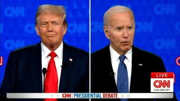 LIVE: Предвыборные дебаты Байдена и Трампа