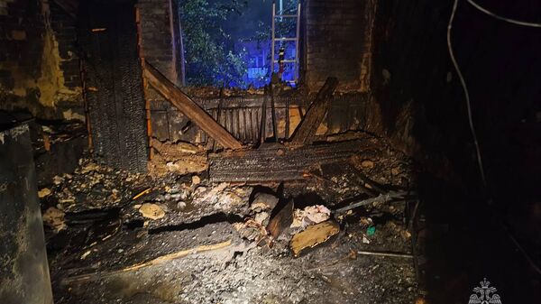 Жительница горевшего в Балашихе общежития назвала возможную причину пожара