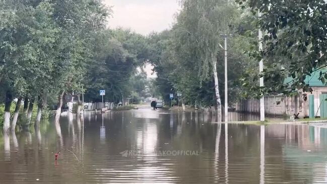 Последствия паводка в Приморском крае