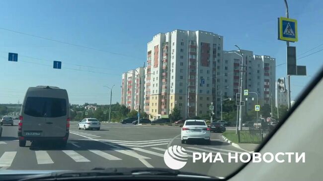 В Белгороде не работают светофоры и есть проблемы с интернетом