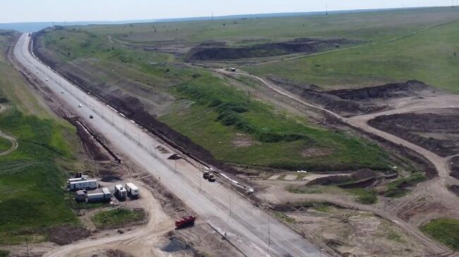 Дорога Алексеевское - Альметьевск в Татарстане готова более чем на 70% 