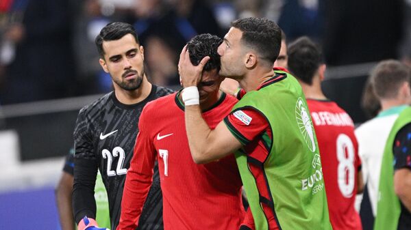 Роналду расплакался после нереализованного пенальти в матче со словенцами