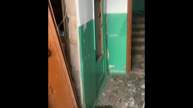 Кадры с места взрыва газа в многоэтажном доме в Стерлитамаке