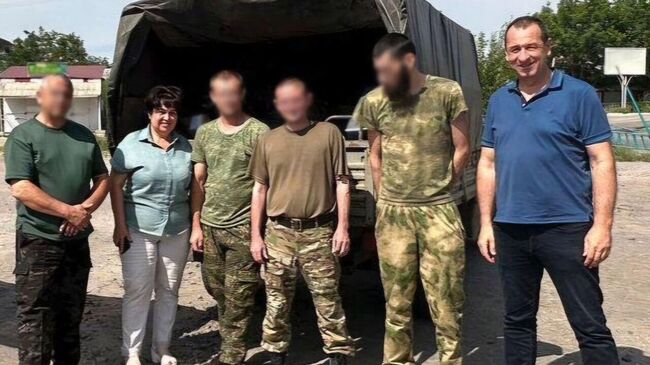 Жители Андроповского округа Ставрополья передали гуманитарный груз для бойцов в зоне СВО
