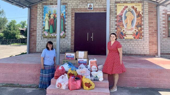 Брянская епархия собрала бойцам СВО гуманитарный груз с продуктами