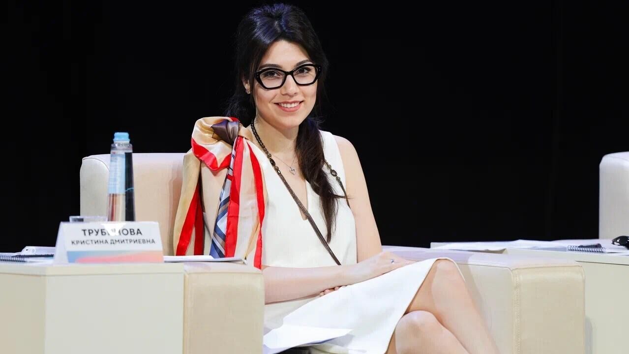 Генеральный директор Бахрушинского театрального музея Кристина Трубинова Генеральный директор Бахрушинского театрального музея Кристина Трубинова - РИА Новости, 1920, 31.03.2025