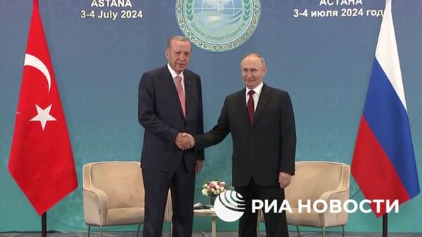 Встреча Путина и Эрдогана 
