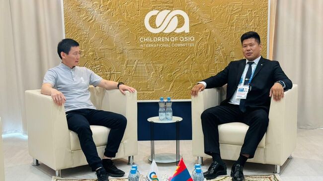 Баатбатар: олимпийские чемпионы Монголии начинали на Играх Дети Азии