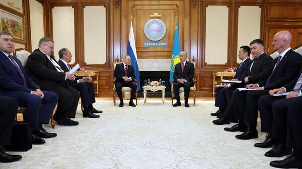 Путин рассказал о росте товарооборота России и Казахстана