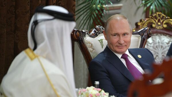 Путин рассказал об инвестиционном сотрудничестве России и Катара