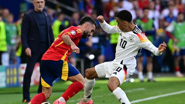 Эпизод матча Евро-2024 Испания - Германия