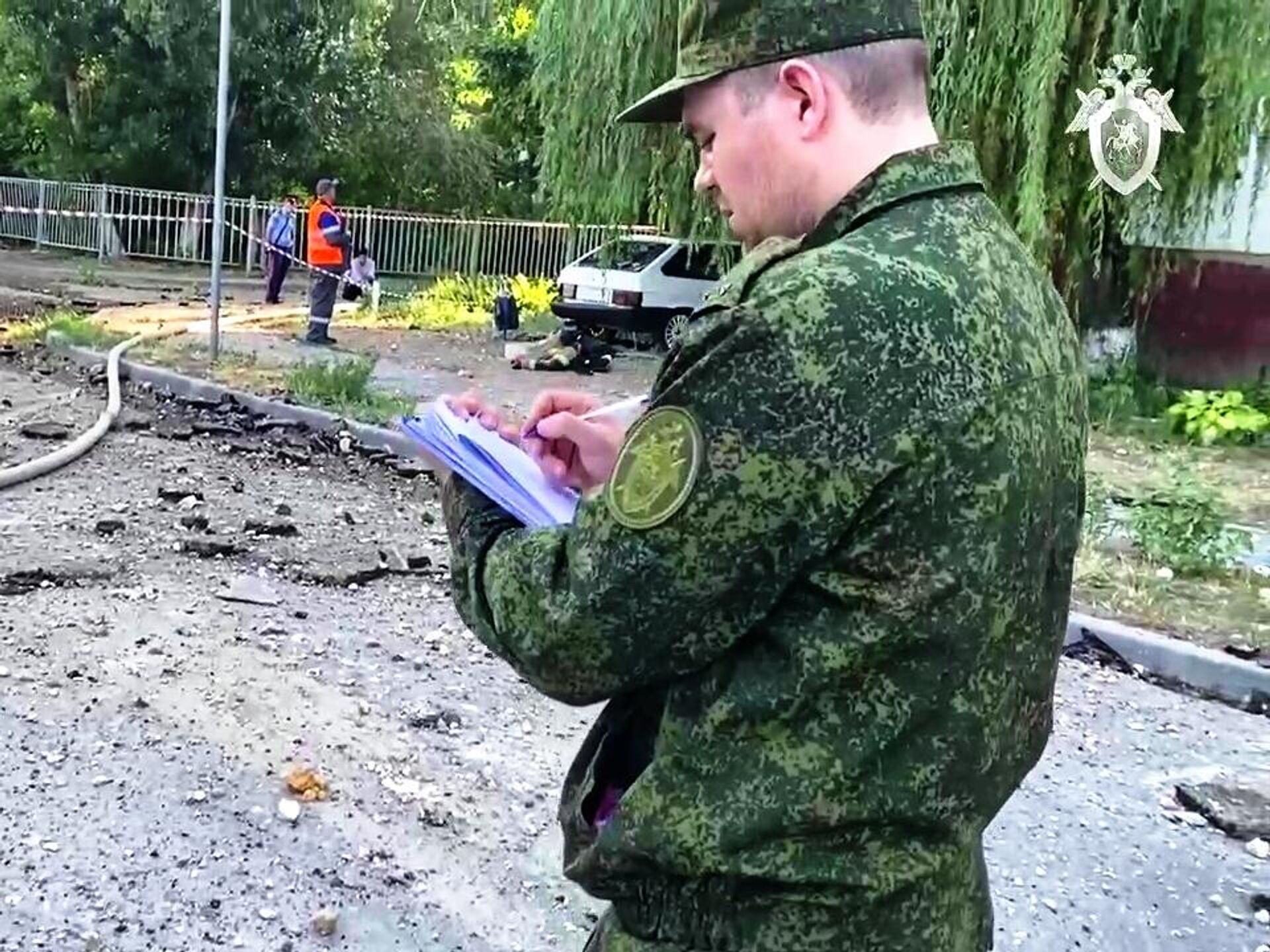 В Волгограде в доме у насосной станции, где был взрыв, повреждены окна -  РИА Новости, 06.07.2024