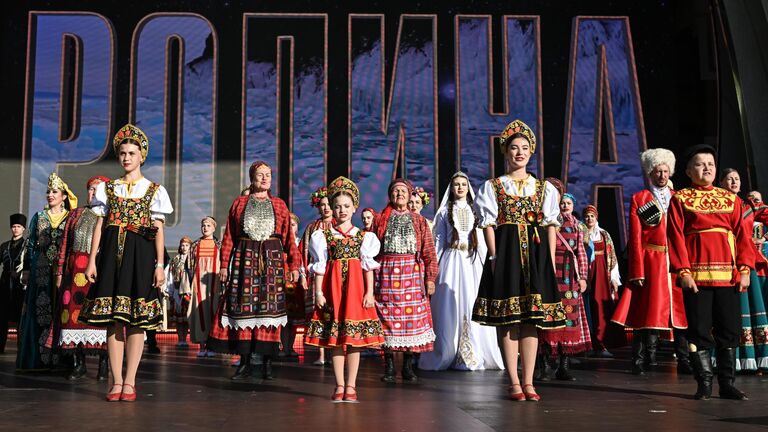 Торжественный концерт Россия нигде не заканчивается, посвящённый завершению выставки Торжественный концерт Россия нигде не заканчивается, посвящённый завершению выставки