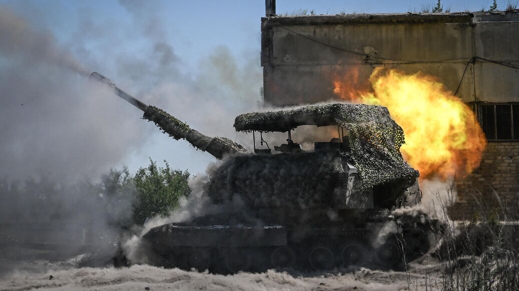 © РИА Новости / Станислав КрасильниковПерейти в медиабанк<br>Самоходная гаубица 