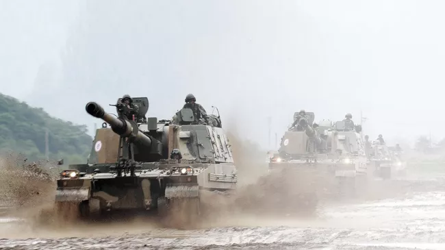 Самоходная артиллерийская установка K9