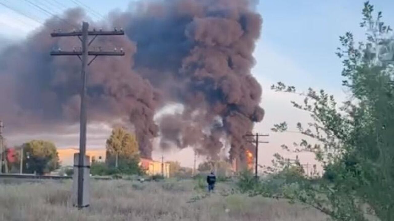 В Волгограде загорелся склад - РИА Новости, 10.07.2024