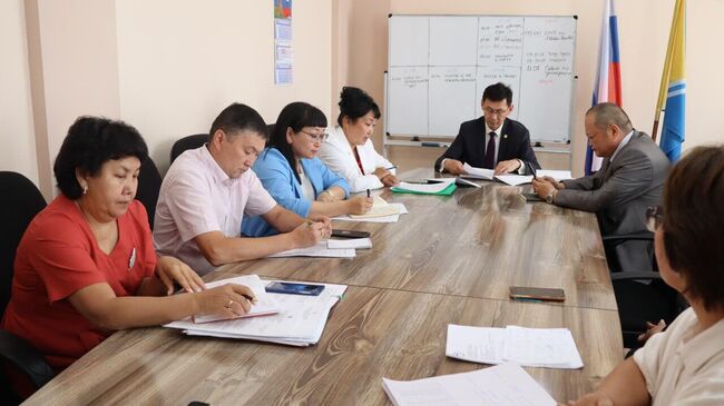 Заседание санитарно-противоэпидемической комиссии в Туве
